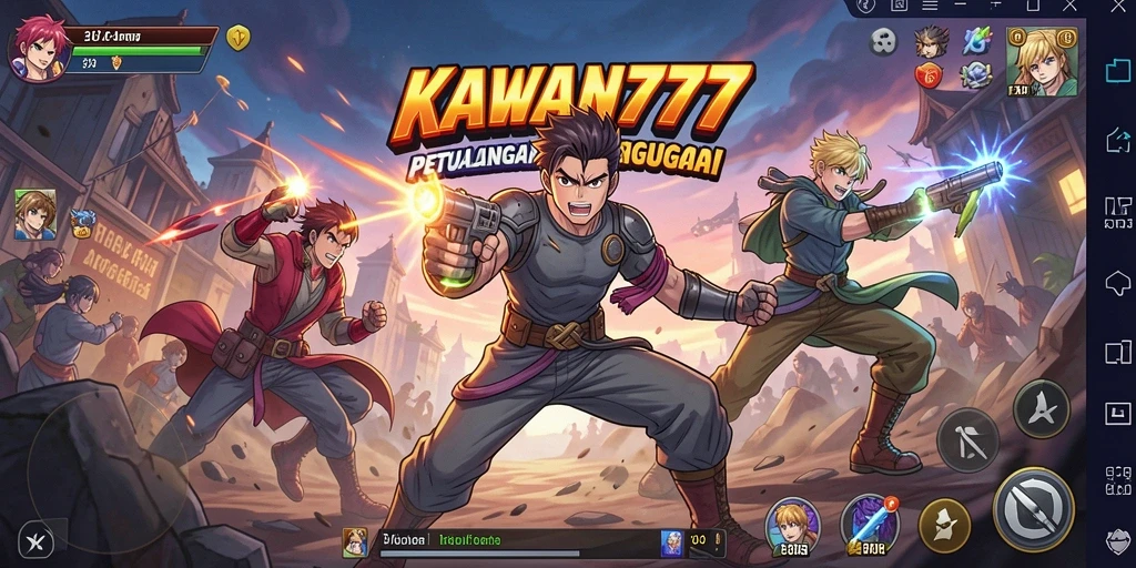 Gameplay seru KAWAN777 dengan karakter Anime yang mengagumkan.