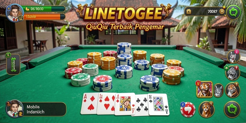 Gameplay QiuQiu seru di LINETOGEL.