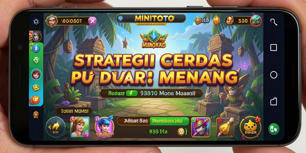 Tampilan gameplay MINITOTO yang menampilkan strategi menarik dan elemen interaktif.