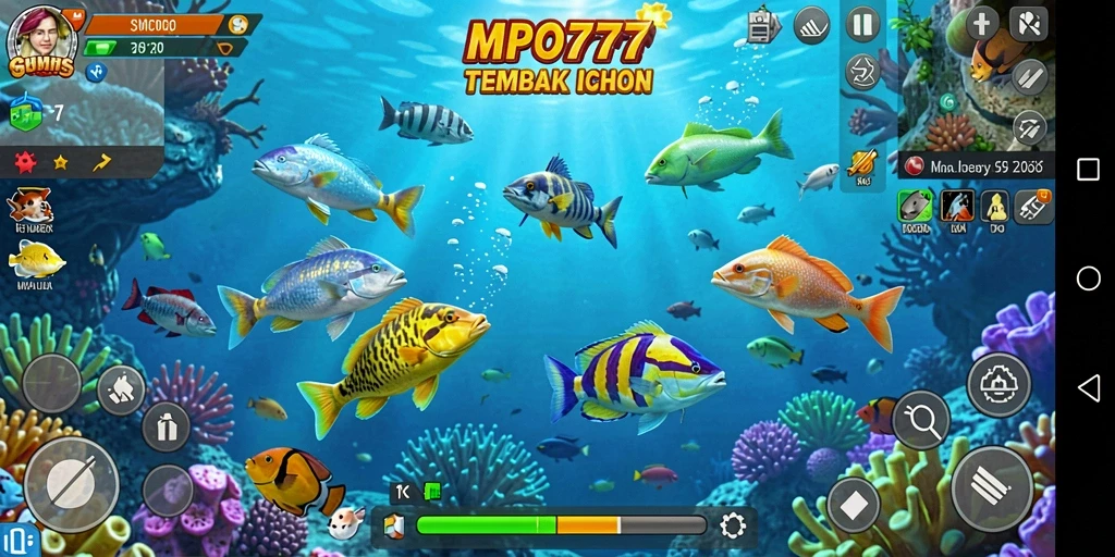 Tampilan gameplay MPO777 yang penuh aksi Tembak Ikan.