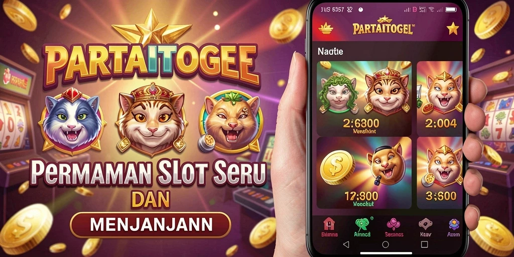 Tampilan screenshot PARTAITOGEL menampilkan gameplay Slot yang mengasyikkan.