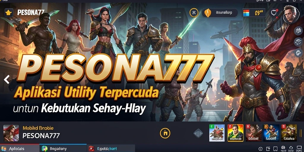 Tampilan antarmuka PESONA77 yang memudahkan penggunaan sehari-hari.