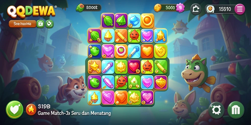 Tampilan screenshot QQDEWA menampilkan gameplay yang seru dan menarik.