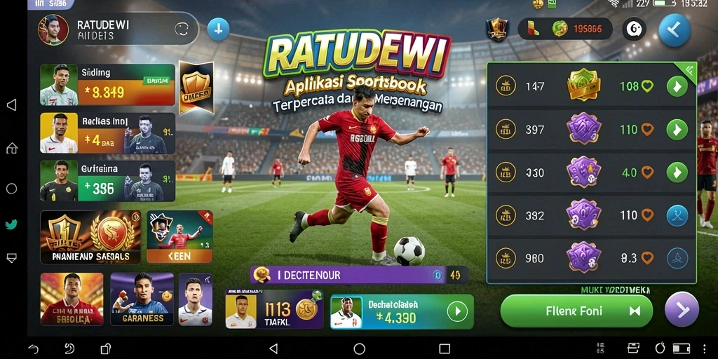 Tangkapan layar gameplay yang menarik dan seru di RATUDEWI.