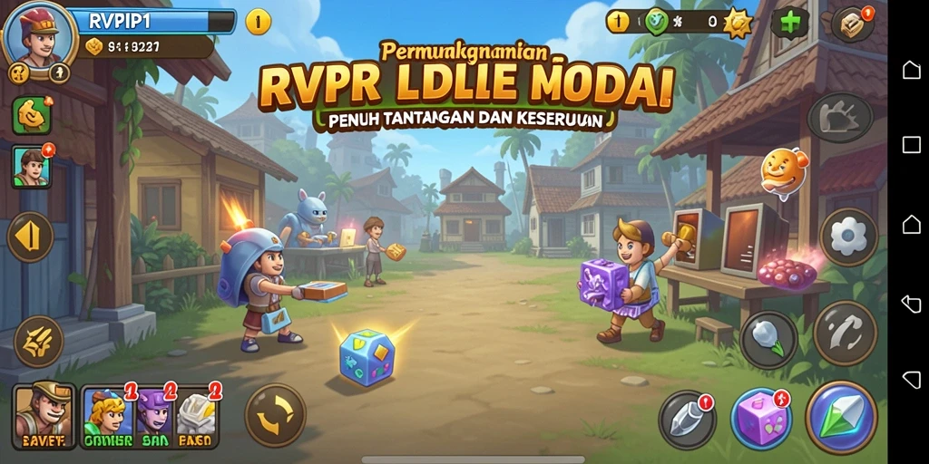Tampilan gameplay RVIP1 yang menarik dan interaktif.