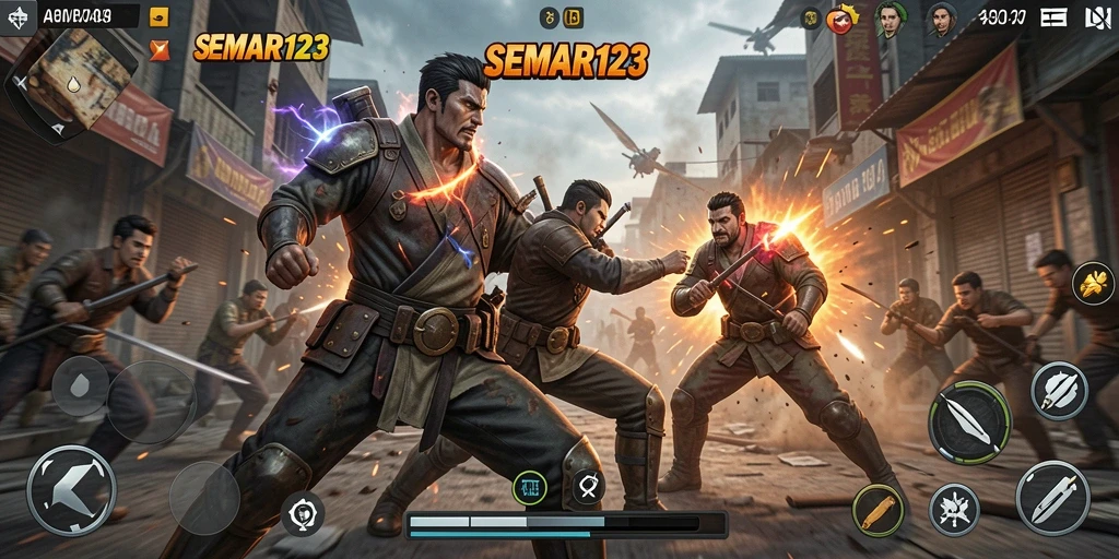 Tampilan gameplay seru dan menegangkan dari SEMAR123.