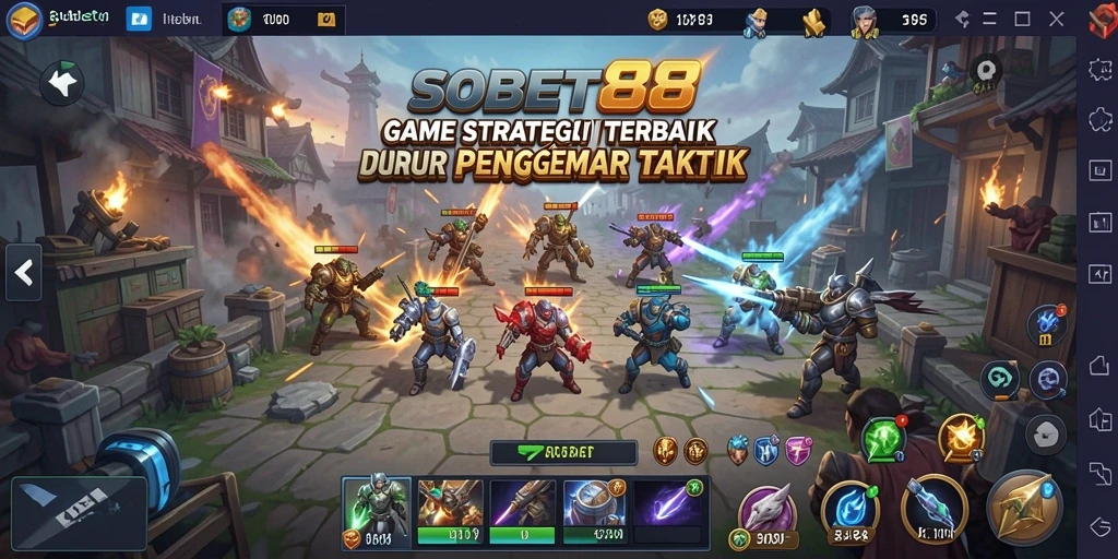Tampilan menarik dari gameplay SOBET88 yang strategis dan mendebarkan.
