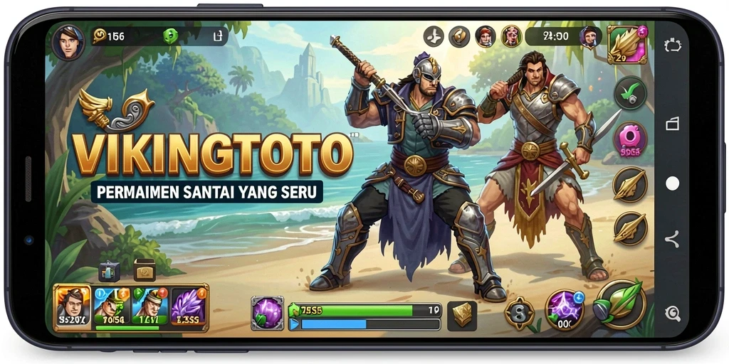 Screenshot VIKINGTOTO menampilkan aksi gameplay yang menarik.